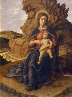 Madonna col Bambino detta Madonna delle cave - Firenze, Galleria degli Uffizi